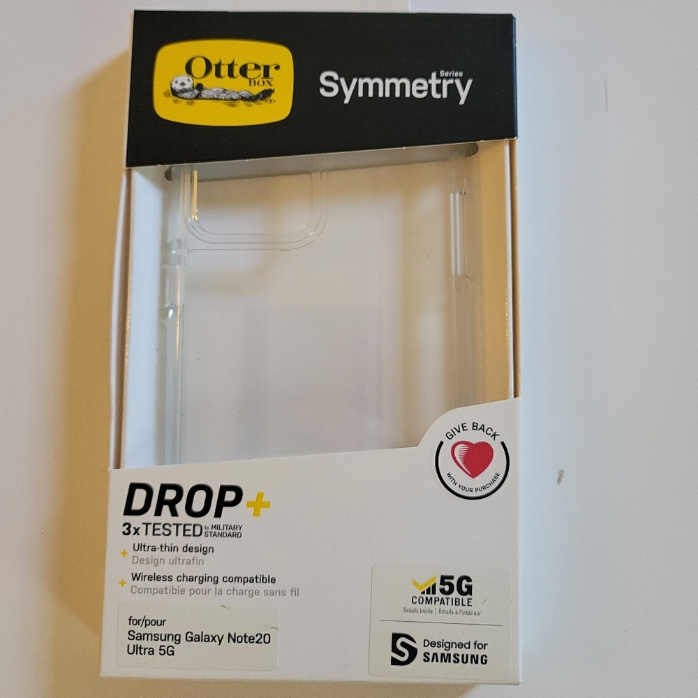 OTTERBOX SYMMETRY CLEAR SERIES Case for Galaxy Note20 Ultra 5G - CLEAR